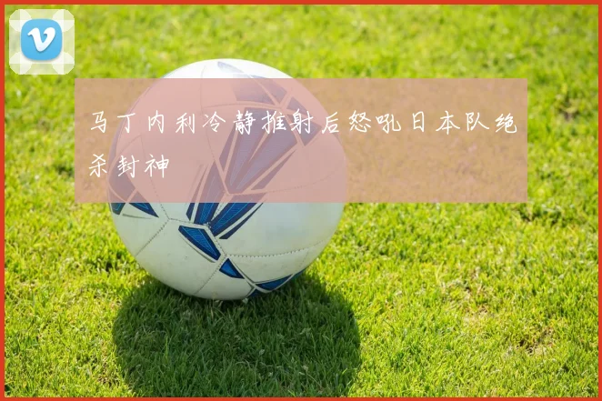 马丁内利冷静推射后怒吼日本队绝杀封神